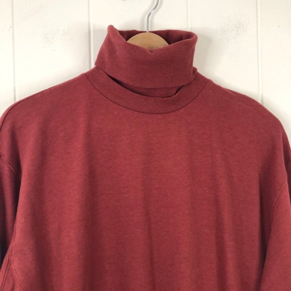 Young Fabulous and Broke Asymmetrical Turtleneck Sweatshirt Dress - Picture 5 of 12